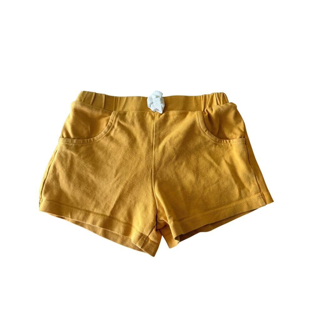 Tj Max Yellow Girls Pull-On Shorts - 24 Months